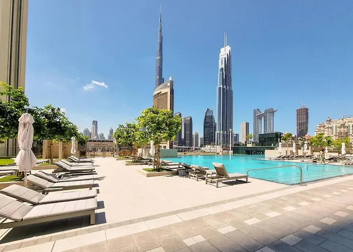 Stylish Flat In Downtown Dubai With Ps5 Gym And Pool